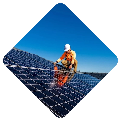 chantier photovoltaique eh2