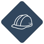 Icône casque color